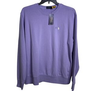 Polo Ralph Lauren Loopback Fleece Sweatshirt purple XL $138